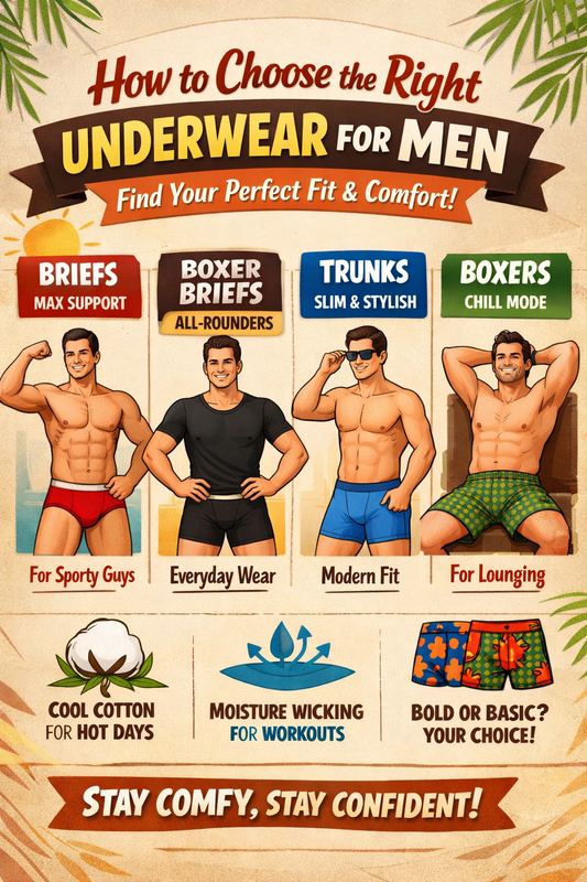 How to choose the right men's underwear
