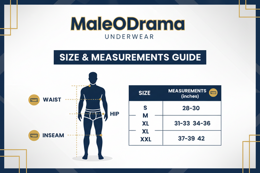 How to take measurements to order an underwear